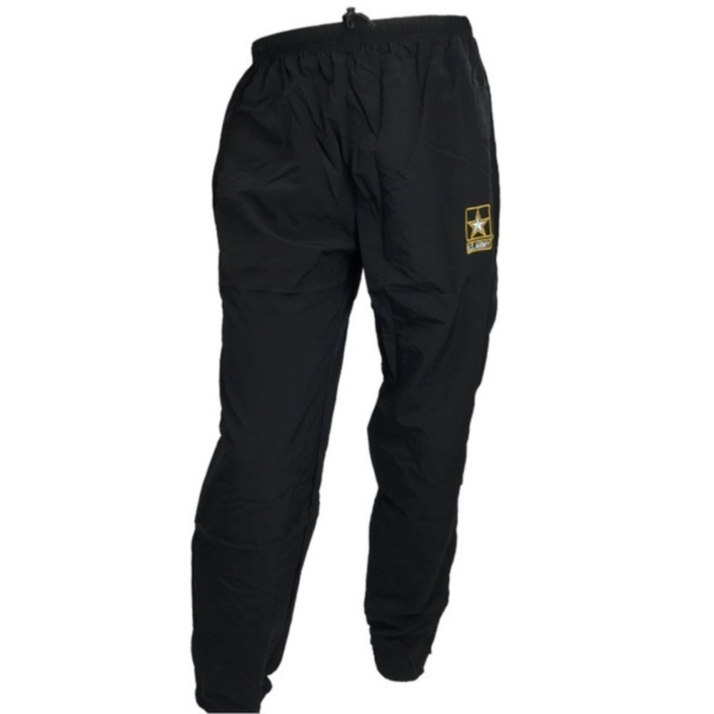 ARMY PHYSICAL‎ FITNESS UNIFORM PANTS (APFU) Medium Unisex Black Ankle Zip